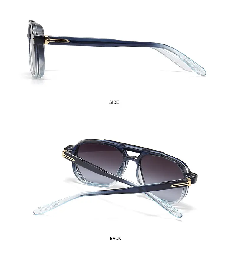 European American Retro Literary Sunglasses Anti-Blue Light 6090 β feature 12