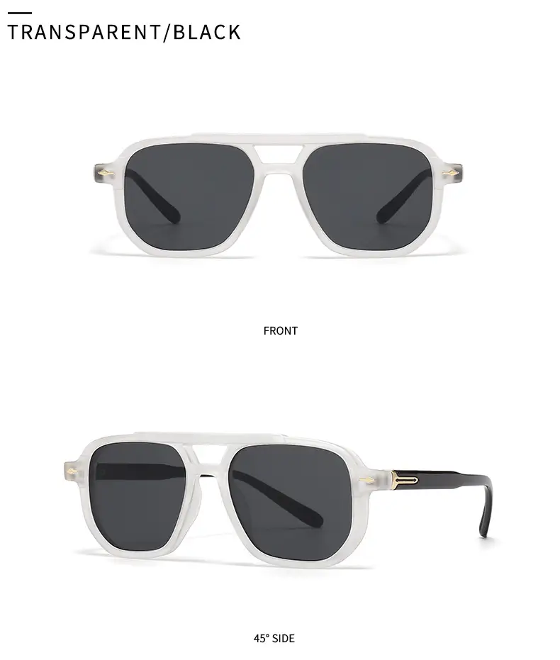 European American Retro Literary Sunglasses Anti-Blue Light 6090 β feature 13