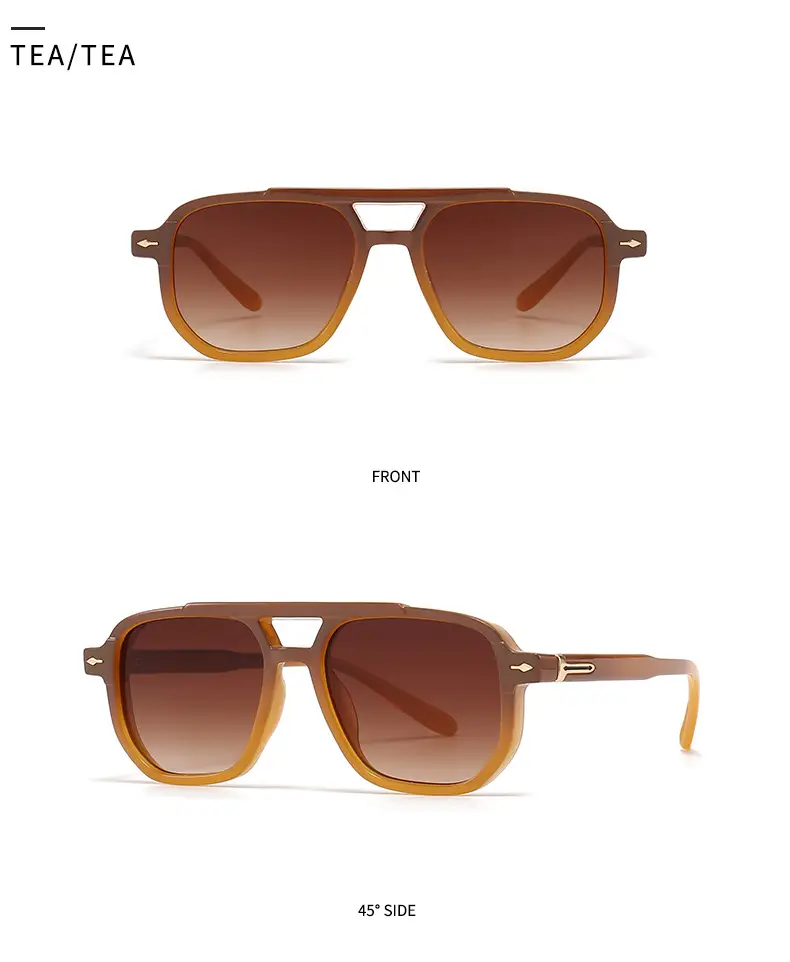 European American Retro Literary Sunglasses Anti-Blue Light 6090 β feature 15