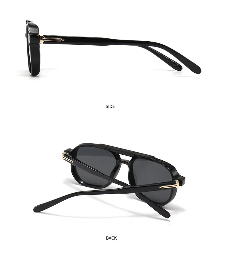 European American Retro Literary Sunglasses Anti-Blue Light 6090 β feature 6