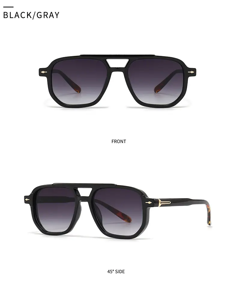 European American Retro Literary Sunglasses Anti-Blue Light 6090 β feature 7