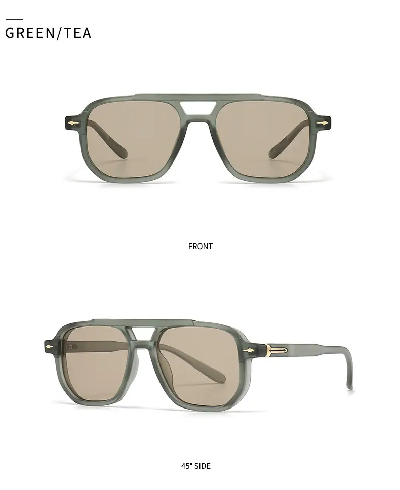 European American Retro Literary Sunglasses Anti-Blue Light 6090 β feature 9