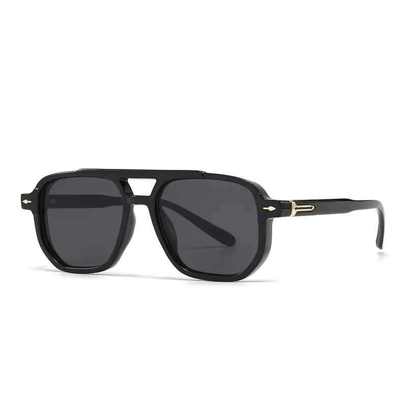 European American Retro Literary Sunglasses Anti-Blue Light 6090