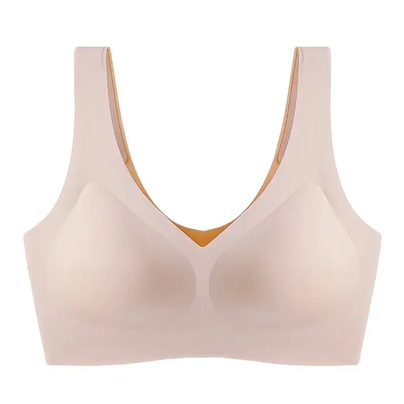 New Seamless V-Neck Bra for Women with Big Breasts - Image 2