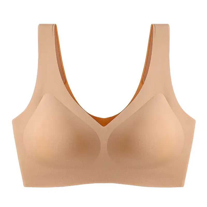 New Seamless V-Neck Bra for Women with Big Breasts - Image 3