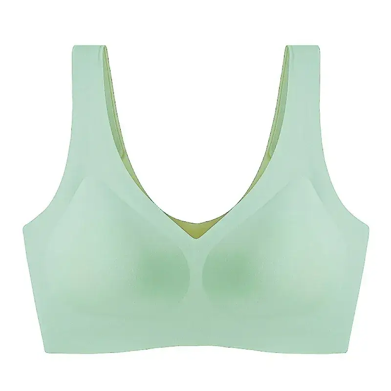 New Seamless V-Neck Bra for Women with Big Breasts - Image 4