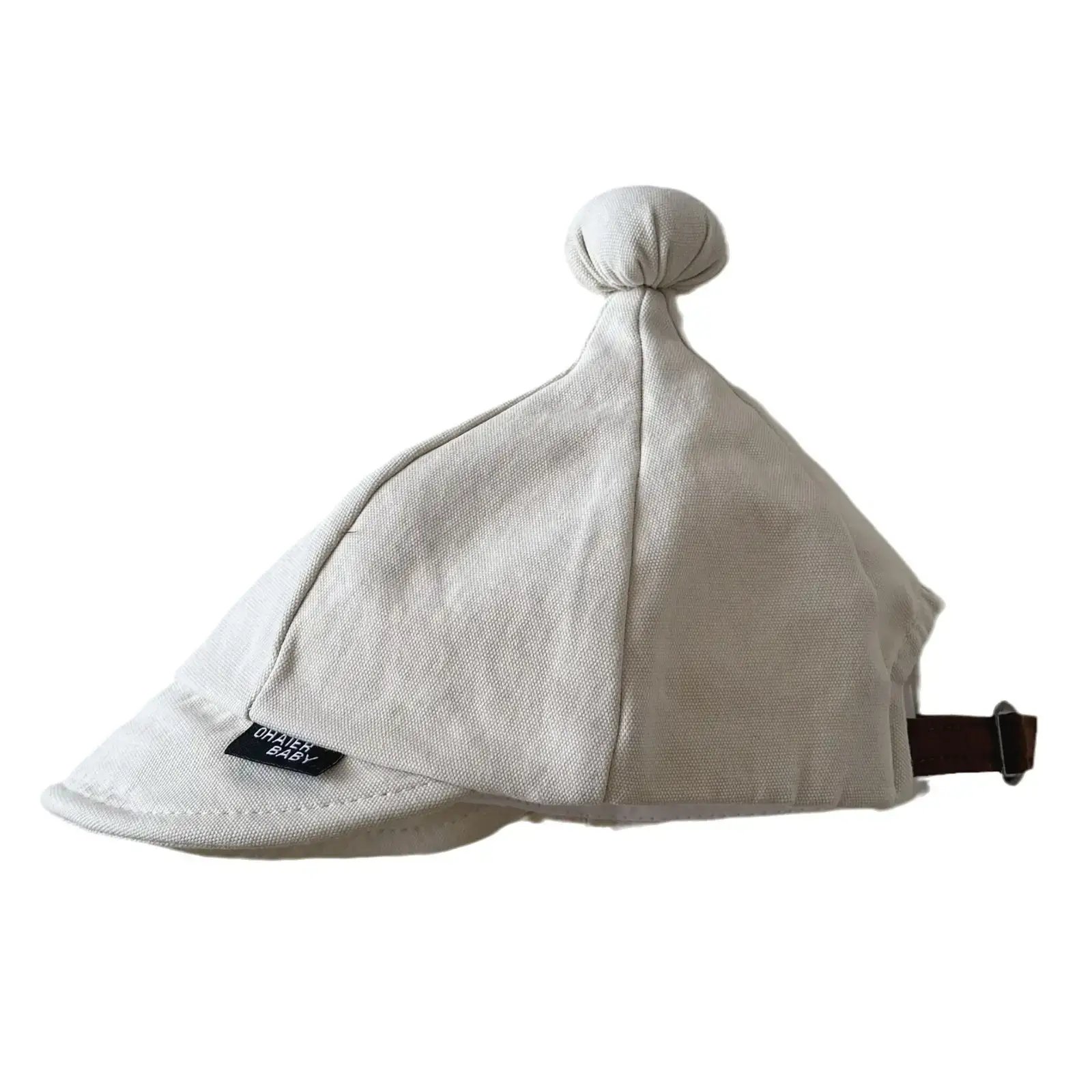 White Korean Baby Hat 2025 New Ins Letter Soft Bristle - Image 6
