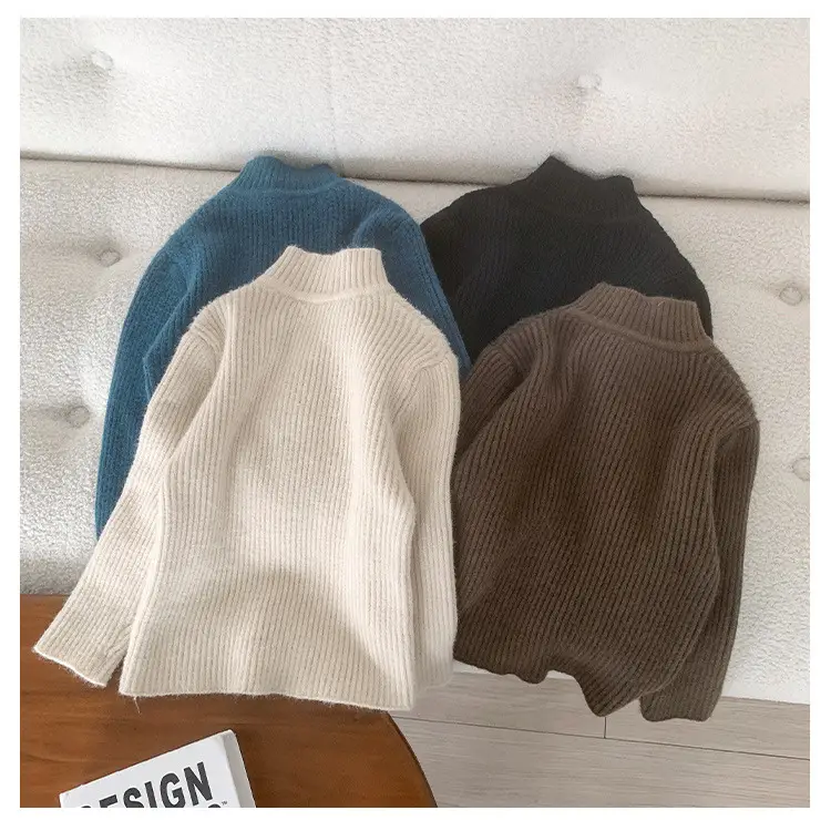 Girls Velvet Fleece Sweater Winter Warmth Multi Color - Image 14