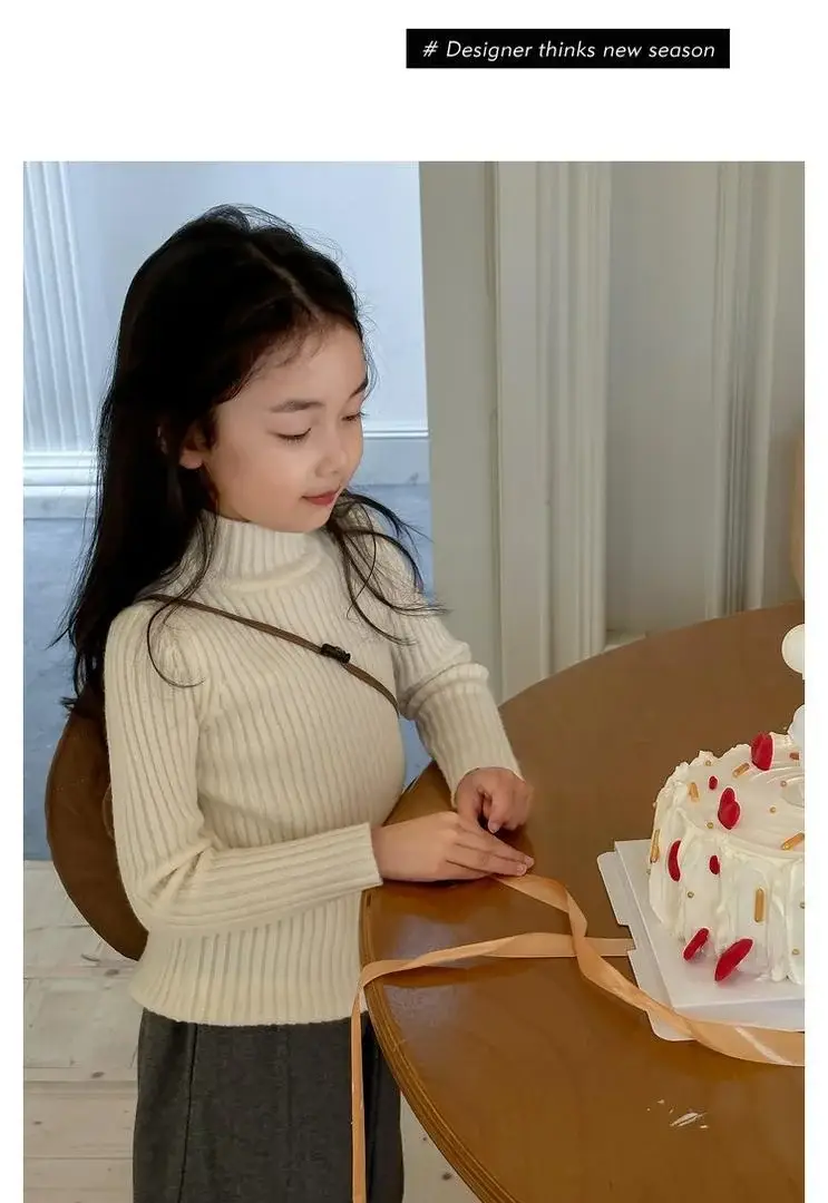 Girls Velvet Fleece Sweater Winter Warmth Multi Color — feature 13