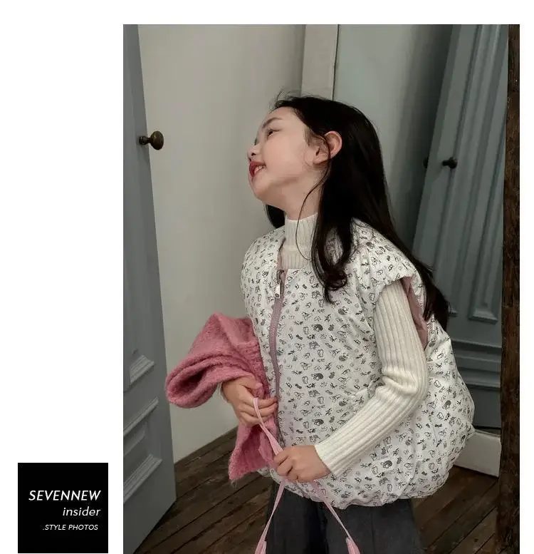 Girls Velvet Fleece Sweater Winter Warmth Multi Color — feature 19