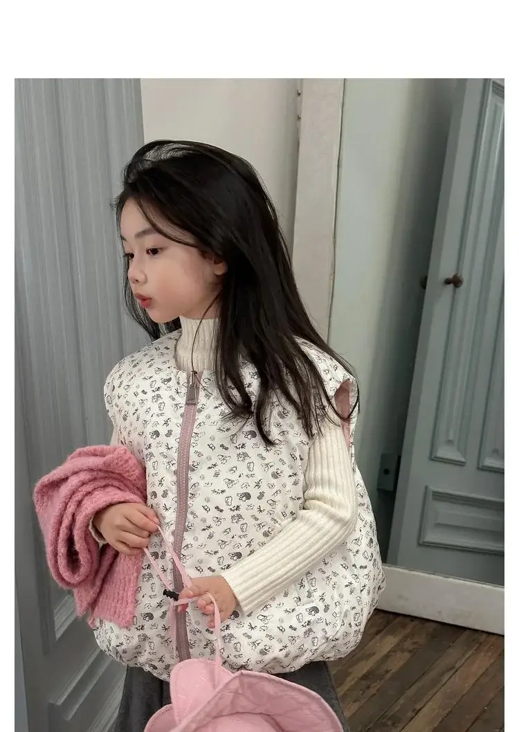 Girls Velvet Fleece Sweater Winter Warmth Multi Color — feature 20