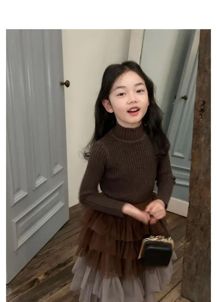 Girls Velvet Fleece Sweater Winter Warmth Multi Color — feature 21