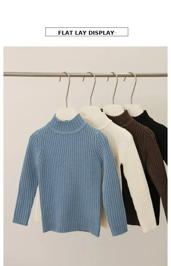 Girls Velvet Fleece Sweater Winter Warmth Multi Color — feature 8
