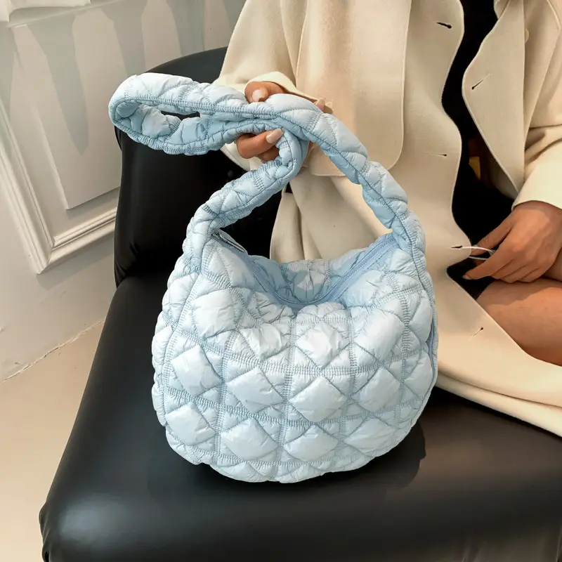 Lightweight Crossbody Bag Women's Rhombus Design - Image 10