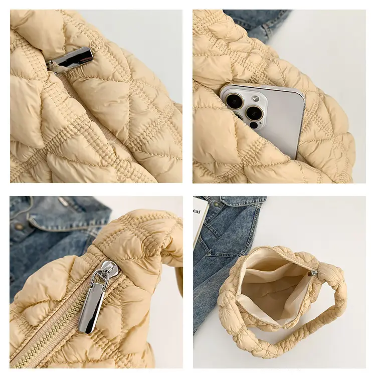 Lightweight Crossbody Bag Women's Rhombus Design — feature 13
