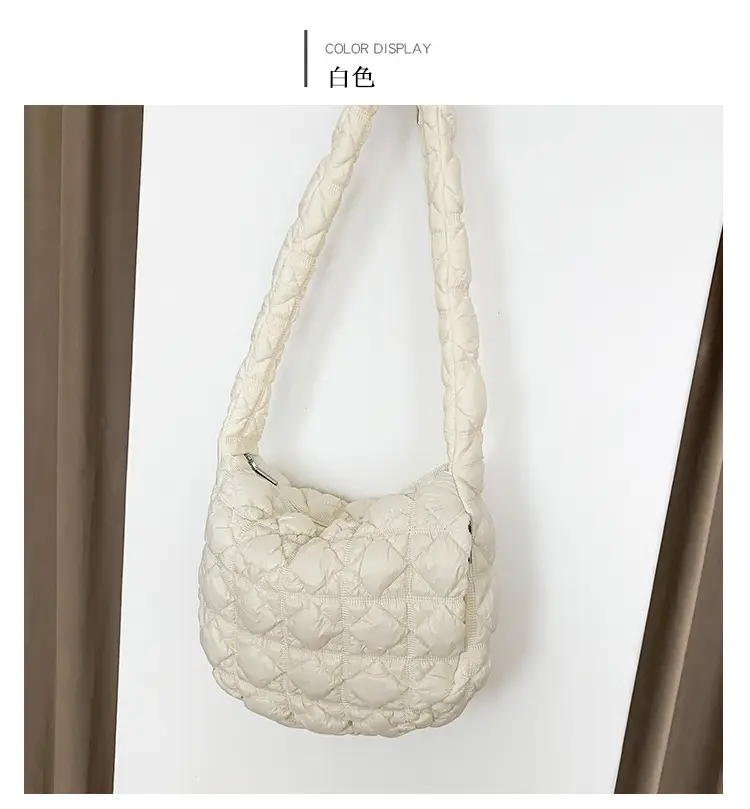 Lightweight Crossbody Bag Women's Rhombus Design — feature 16
