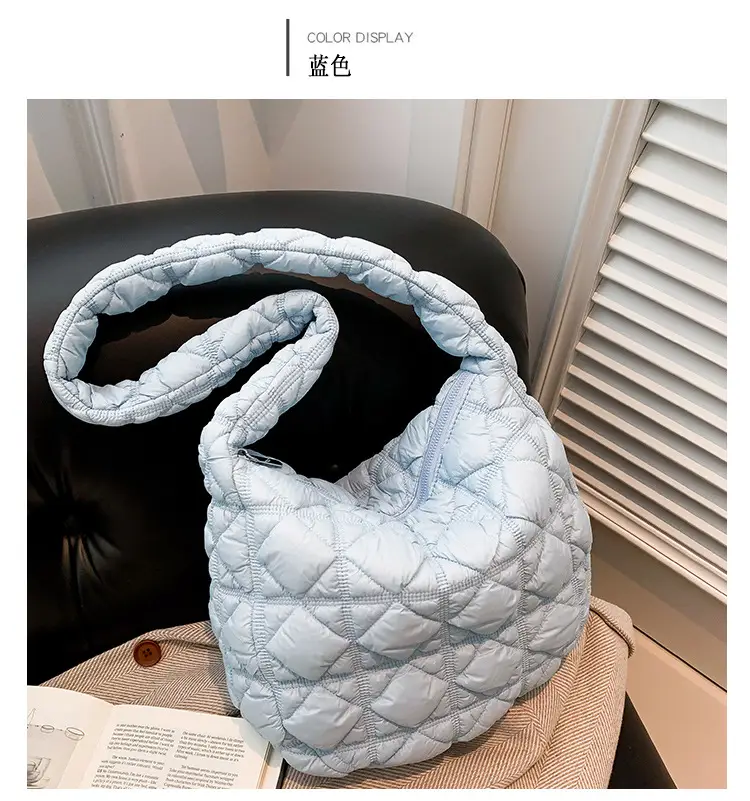 Lightweight Crossbody Bag Women's Rhombus Design — feature 18