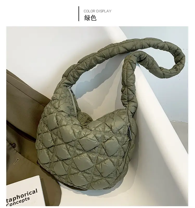 Lightweight Crossbody Bag Women's Rhombus Design — feature 19