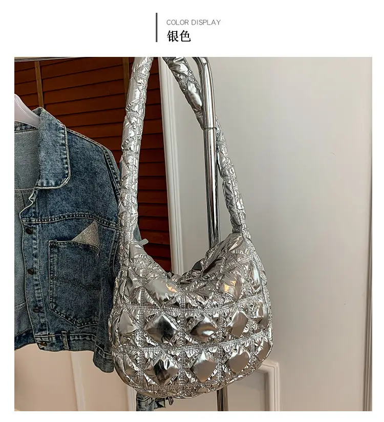Lightweight Crossbody Bag Women's Rhombus Design — feature 22