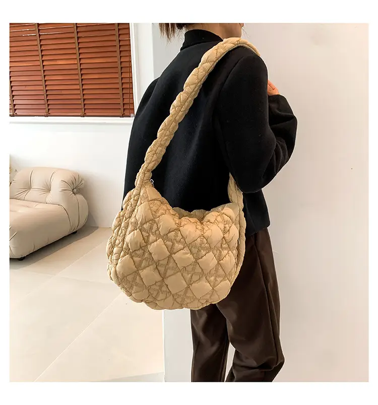 Lightweight Crossbody Bag Women's Rhombus Design — feature 24