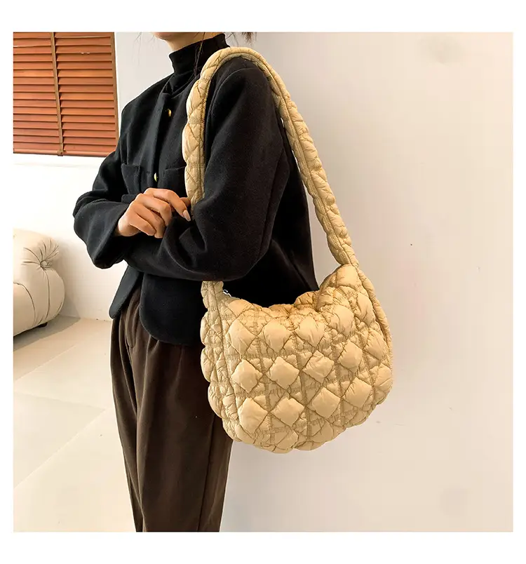 Lightweight Crossbody Bag Women's Rhombus Design — feature 25