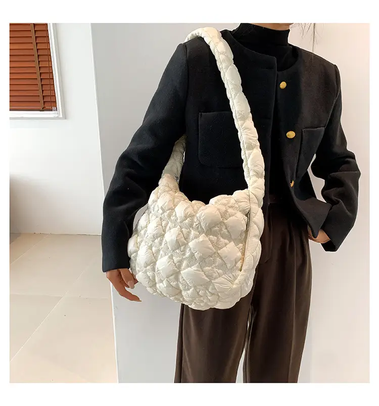 Lightweight Crossbody Bag Women's Rhombus Design — feature 26