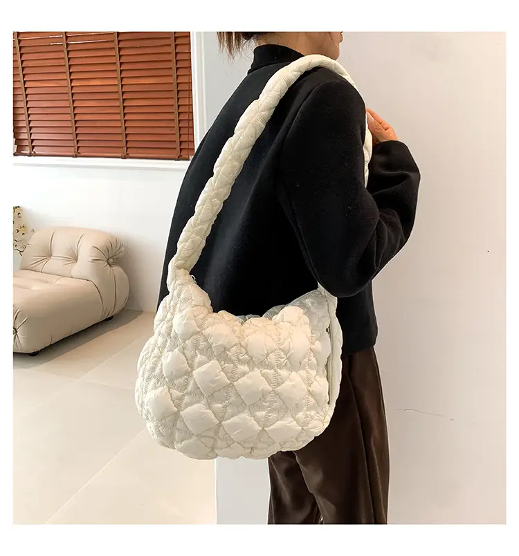 Lightweight Crossbody Bag Women's Rhombus Design — feature 28