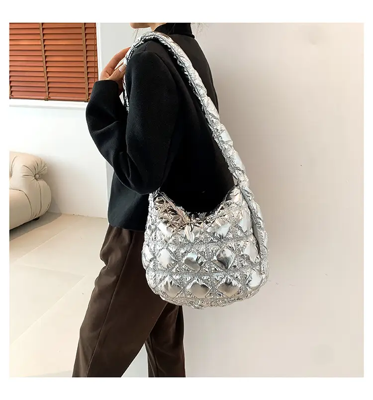 Lightweight Crossbody Bag Women's Rhombus Design — feature 31