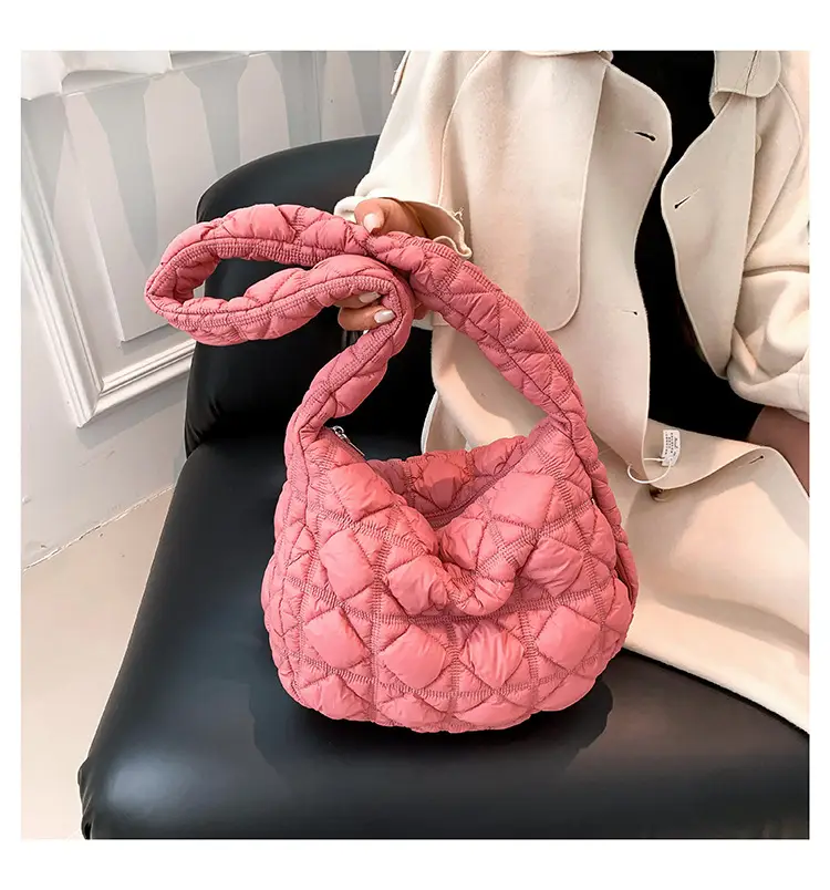 Lightweight Crossbody Bag Women's Rhombus Design — feature 34