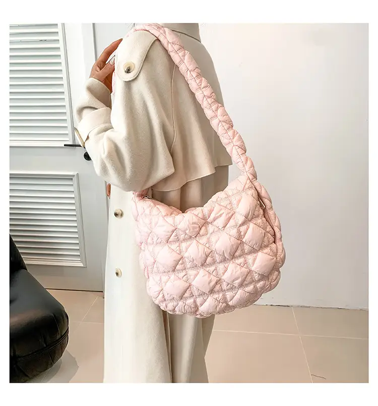 Lightweight Crossbody Bag Women's Rhombus Design — feature 39