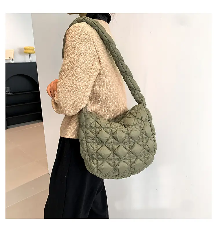 Lightweight Crossbody Bag Women's Rhombus Design — feature 45