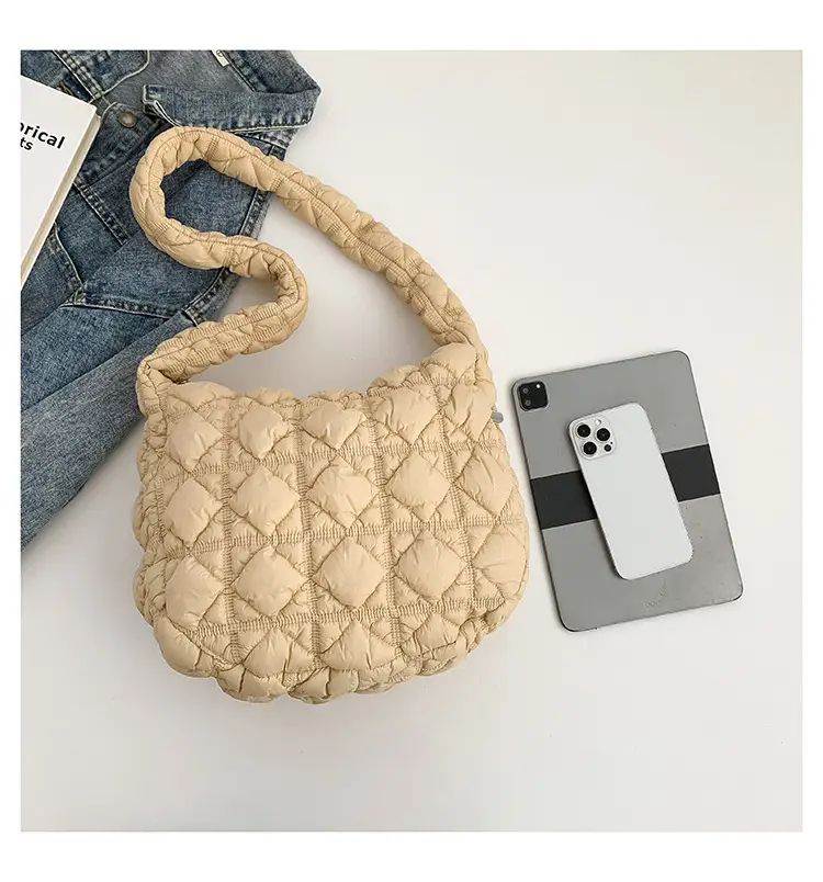 Lightweight Crossbody Bag Women's Rhombus Design — feature 5