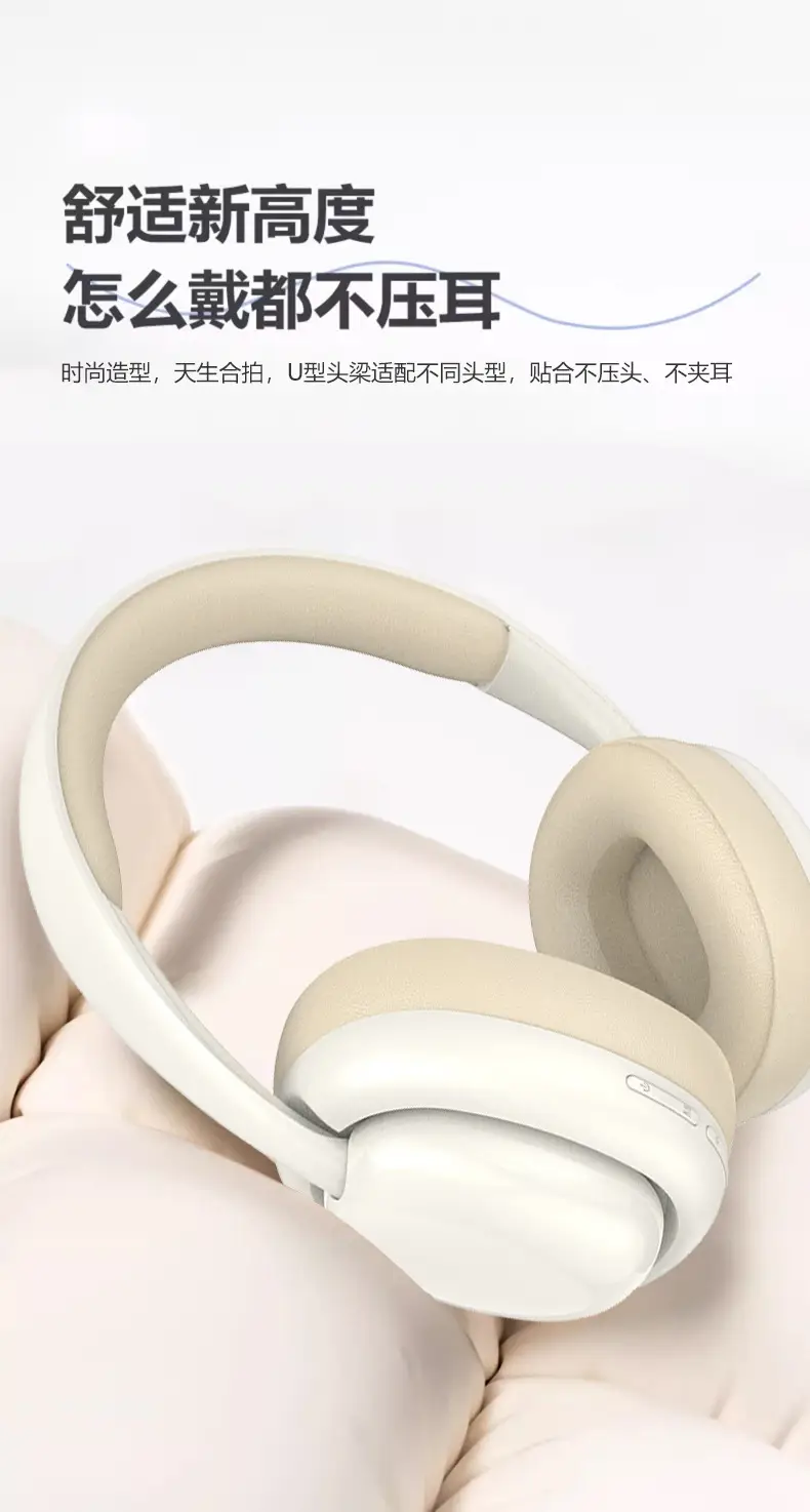Wireless Over-Ear Bluetooth Headphones Black — feature 9