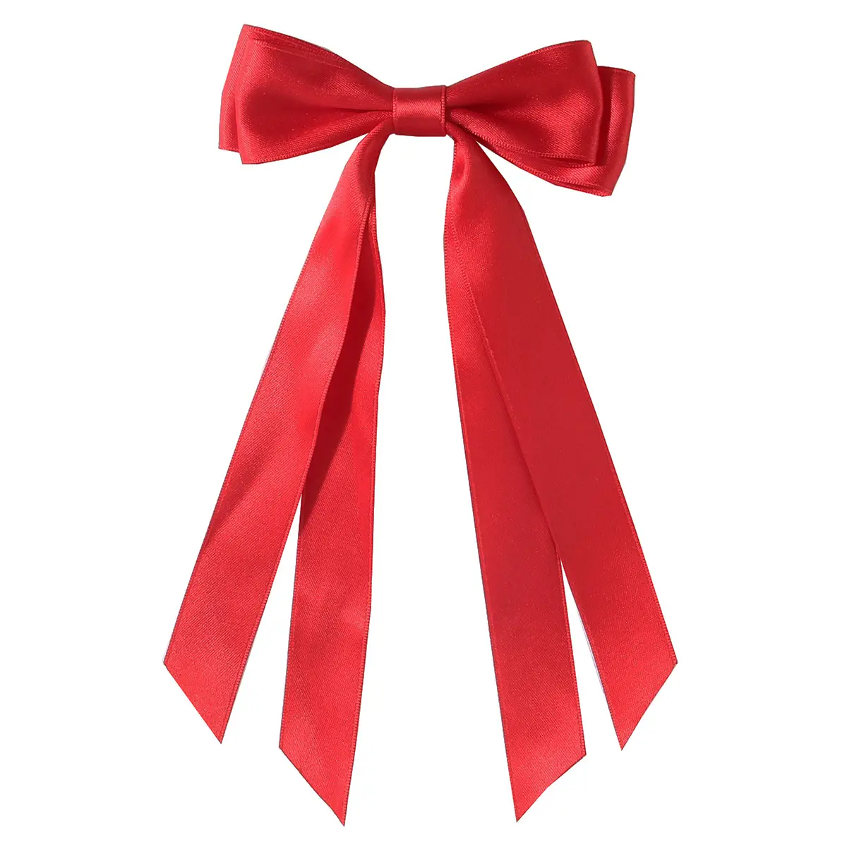 White Double-Bow Hairpin for Girls - Image 4