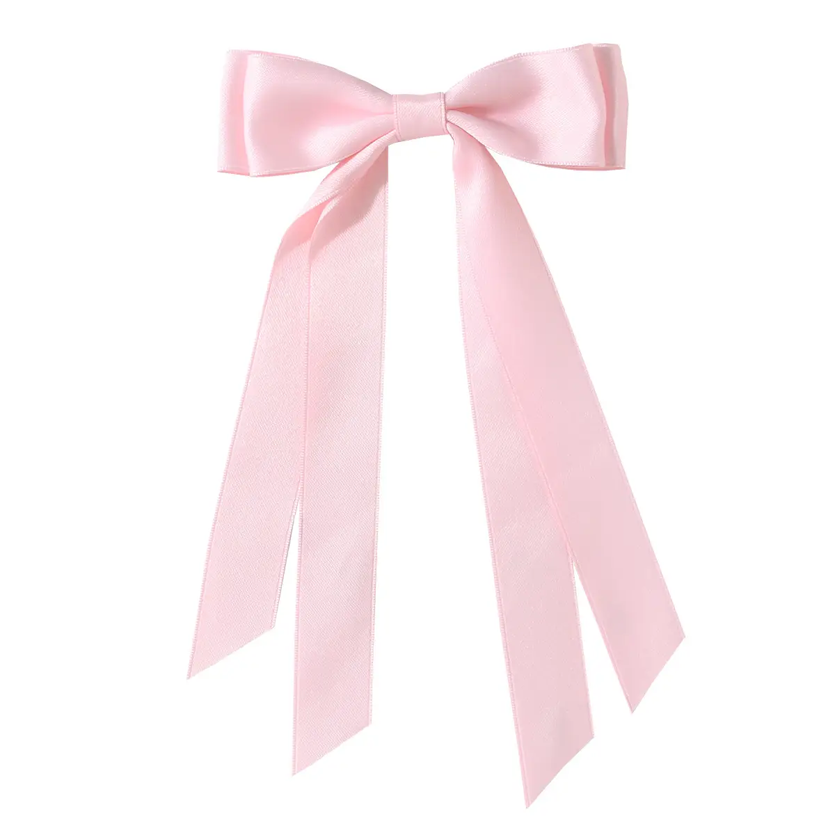White Double-Bow Hairpin for Girls - Image 6
