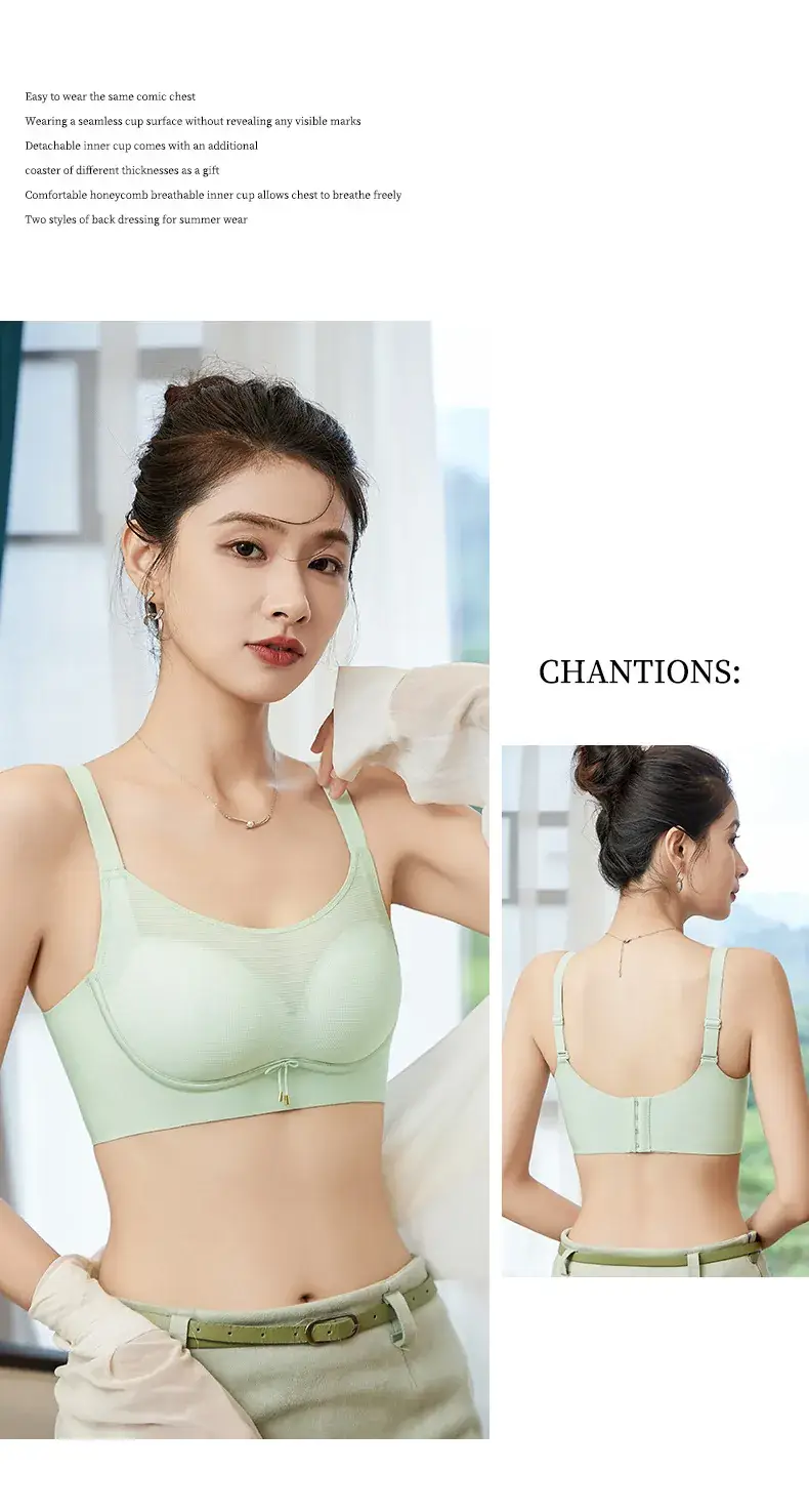 Light Green Jelly Strip Pull-Up Underwear for Women — feature 17