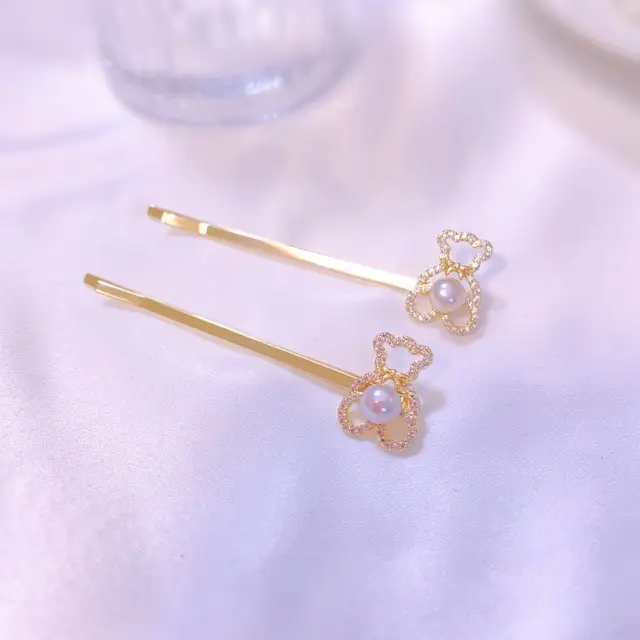 Gold Pearl Hairpins for Women 2024 New Arrival - Image 2