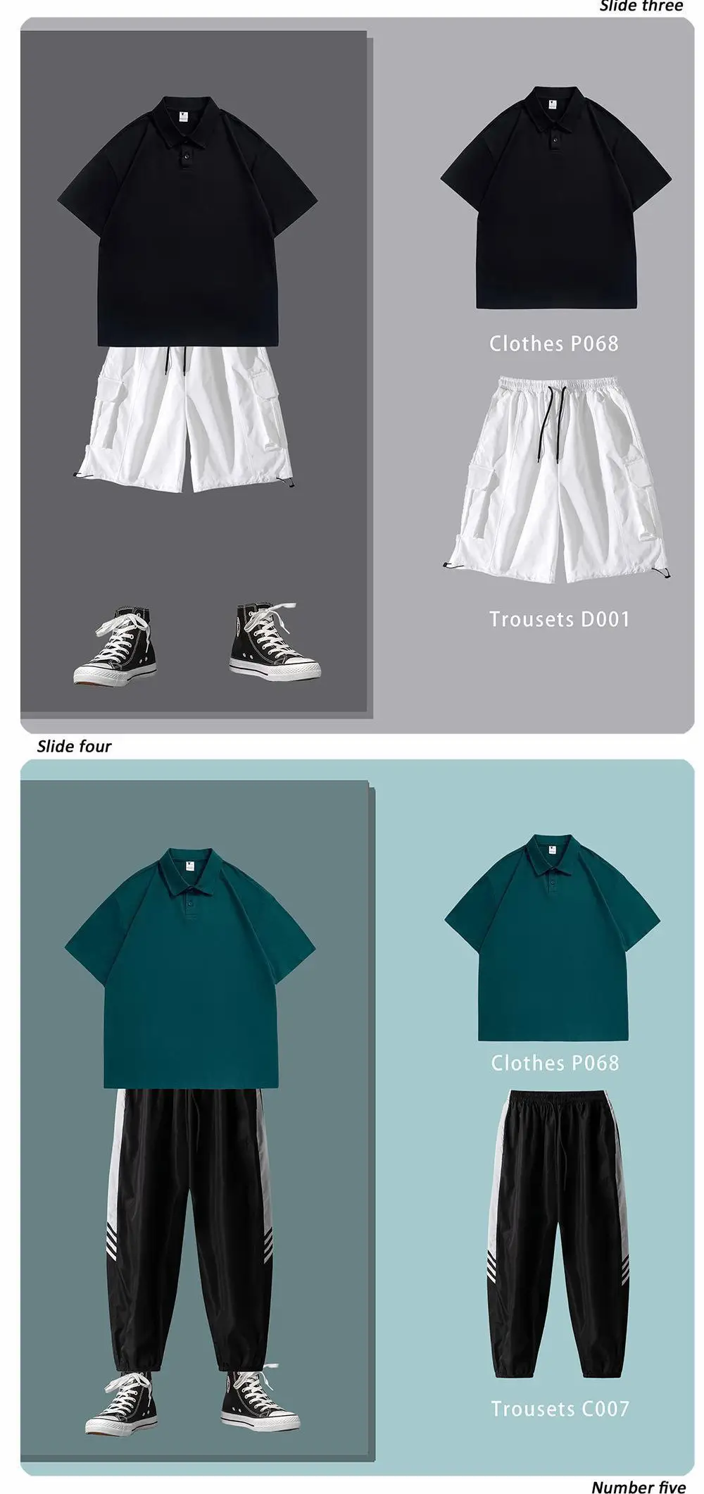 Pure Cotton White Polo Shirt Loose Fit Unisex — feature 15