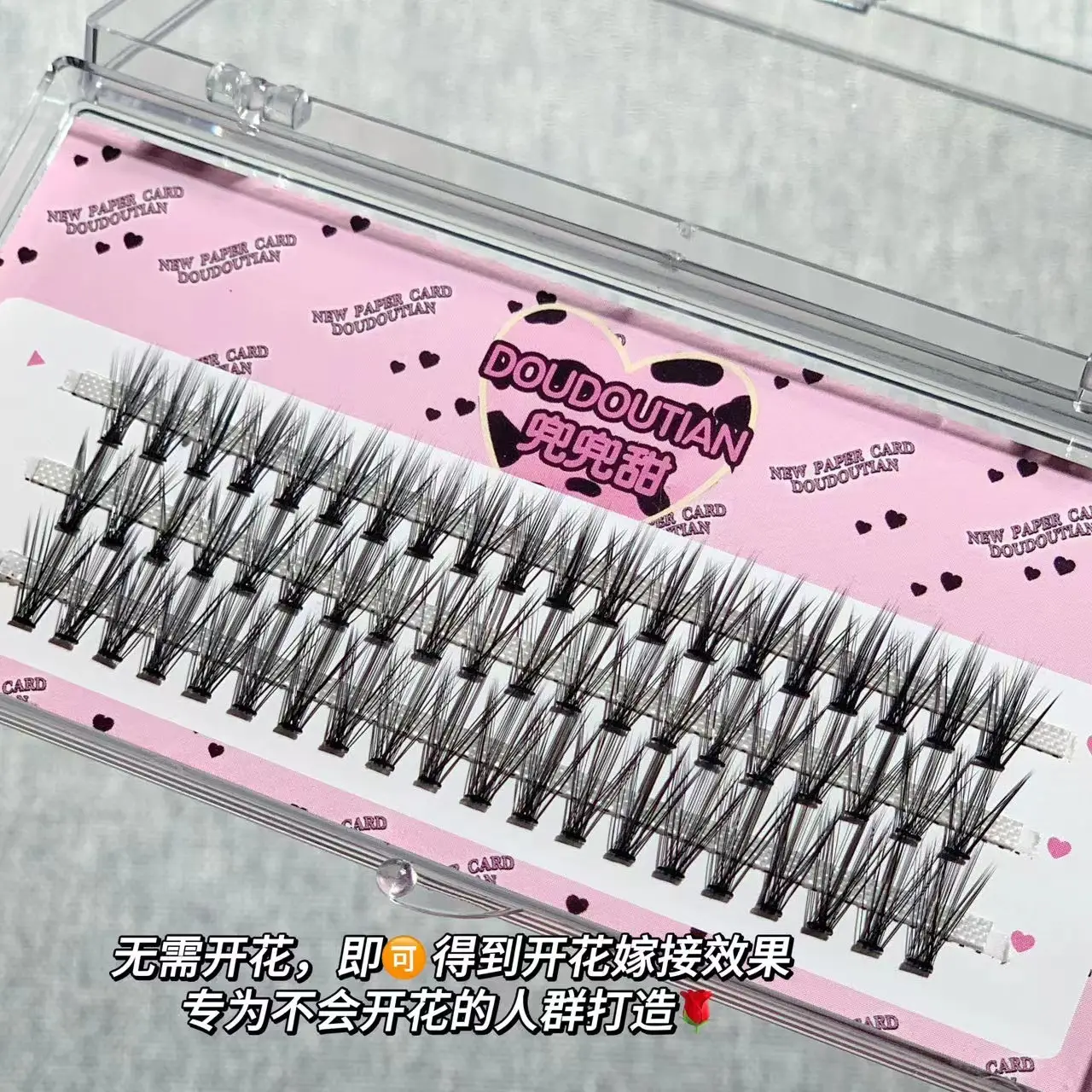 Doudoutian Sweet Baby False Eyelashes Waterproof Mink Hair — feature 10