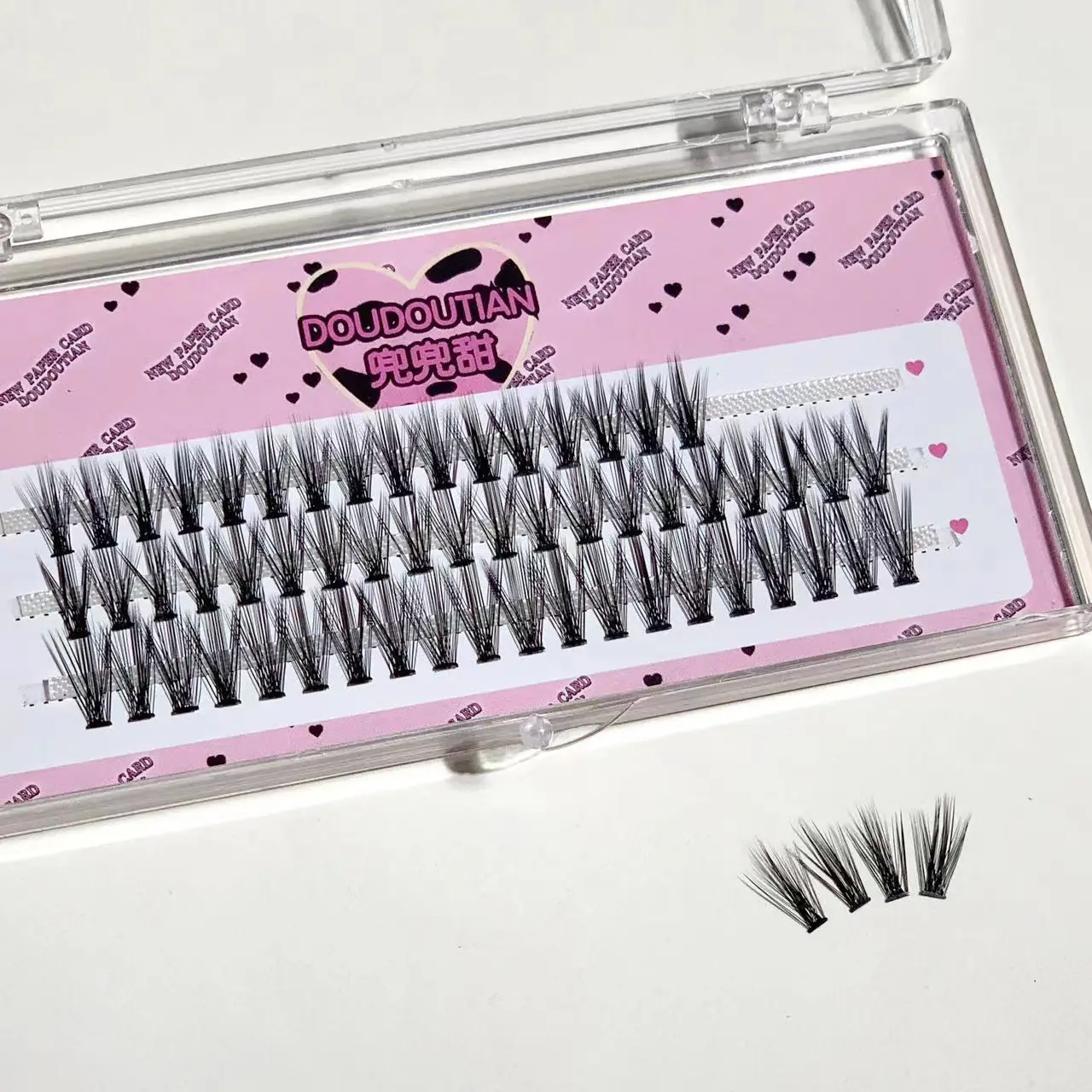 Doudoutian Sweet Baby False Eyelashes Waterproof Mink Hair — feature 12