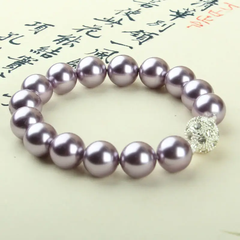 Tahitian Pearl Necklace 8-12mm Round Gold — feature 17
