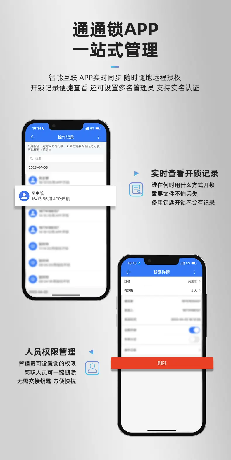 Smart Fingerprint Lock Outdoor Waterproof Bluetooth Remote — feature 6