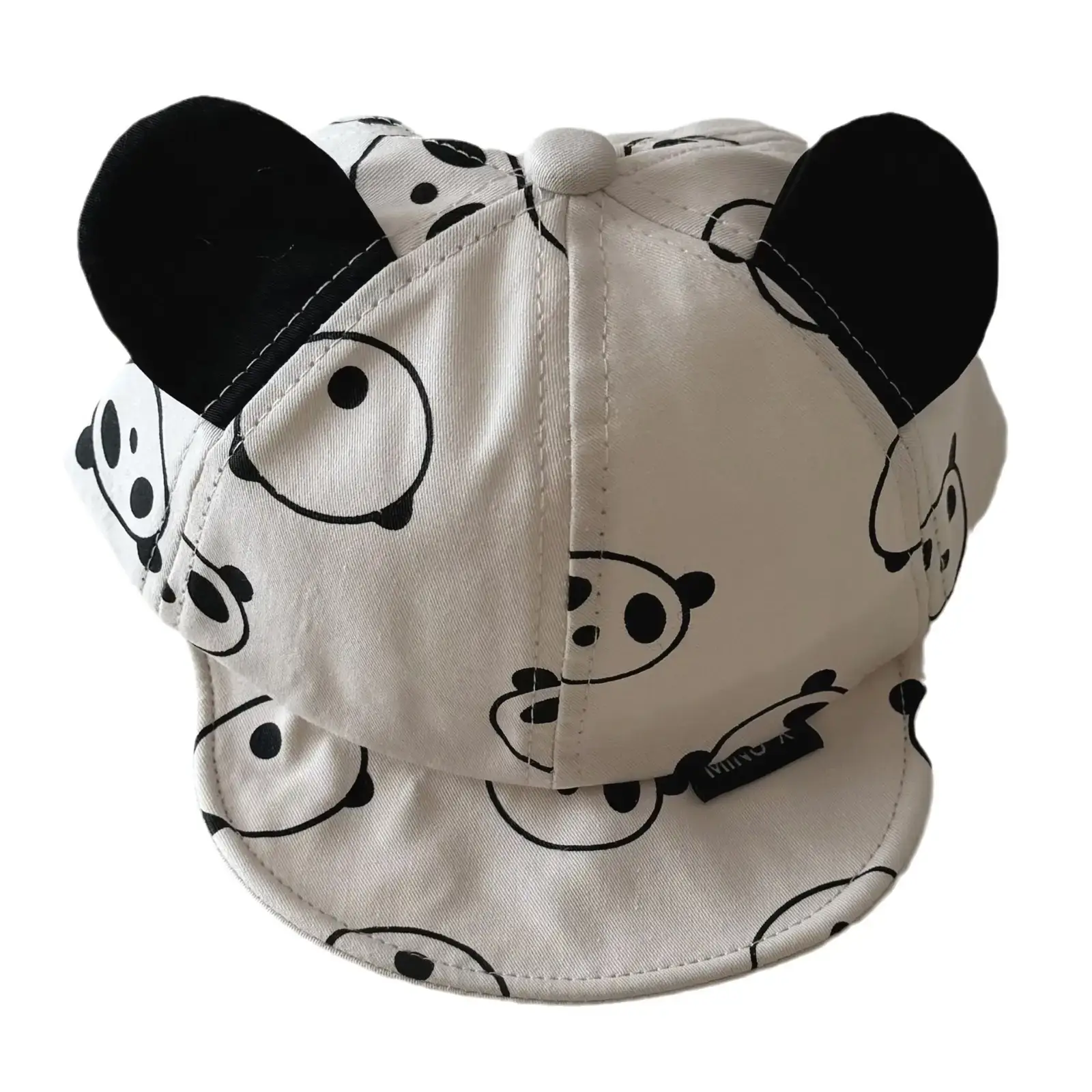 Korean Baby Hat Panda Design Soft Brim Spring Summer 2025 - Image 6