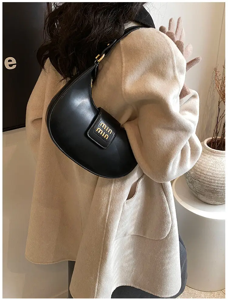 Women Retro Tan Shoulder Bag 2023 New Autumn Winter — feature 18