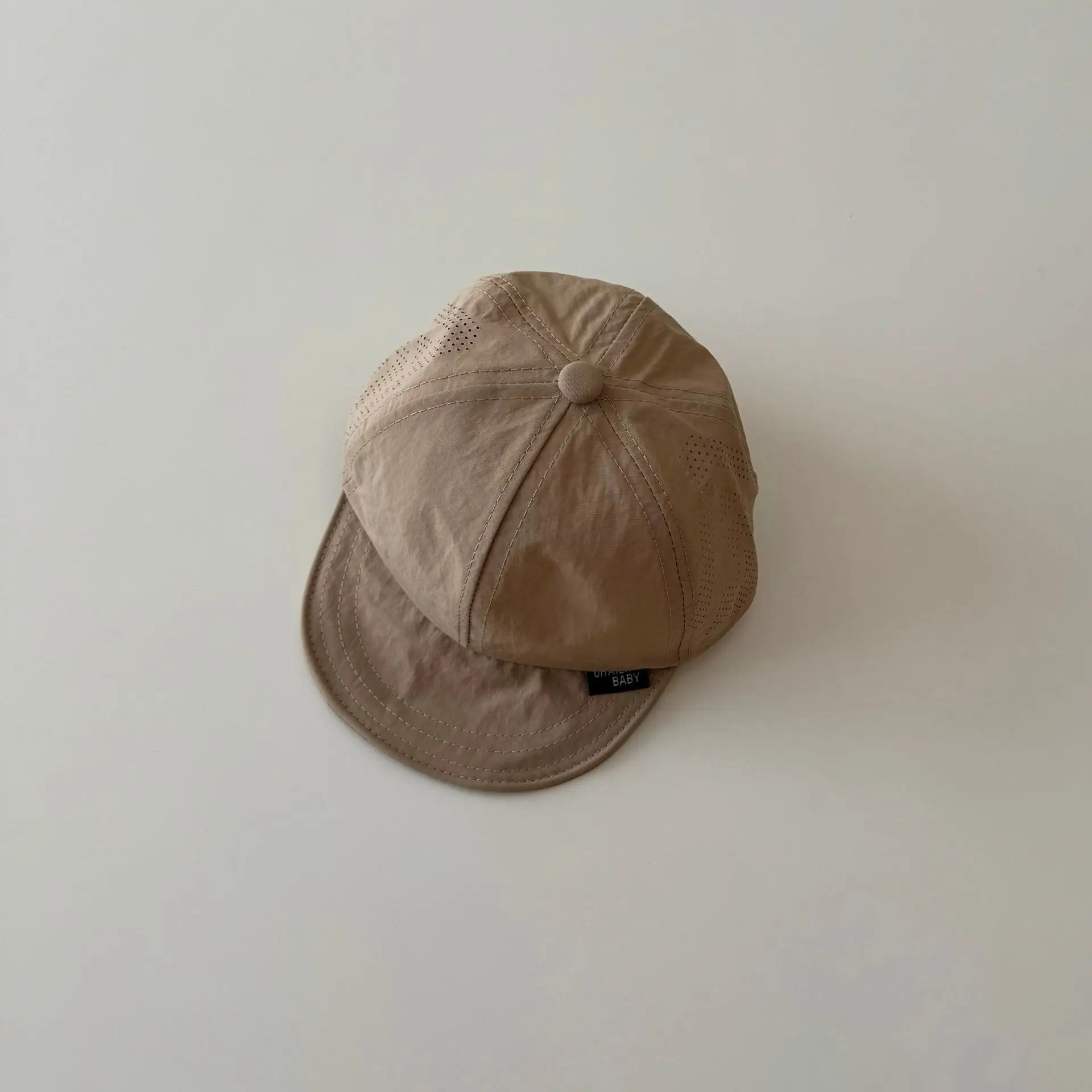 Beige Spring Sun Hat for Kids 2025 - Image 2