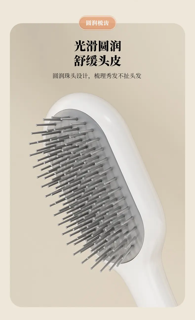 Women's Air Cushion Hair Curling Comb Large Plate — feature 9