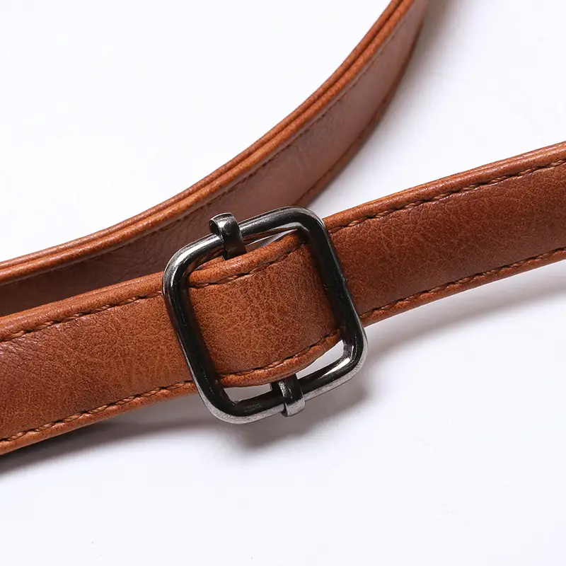 Women's Large Capacity Leather Crossbody Bag Brown — feature 20