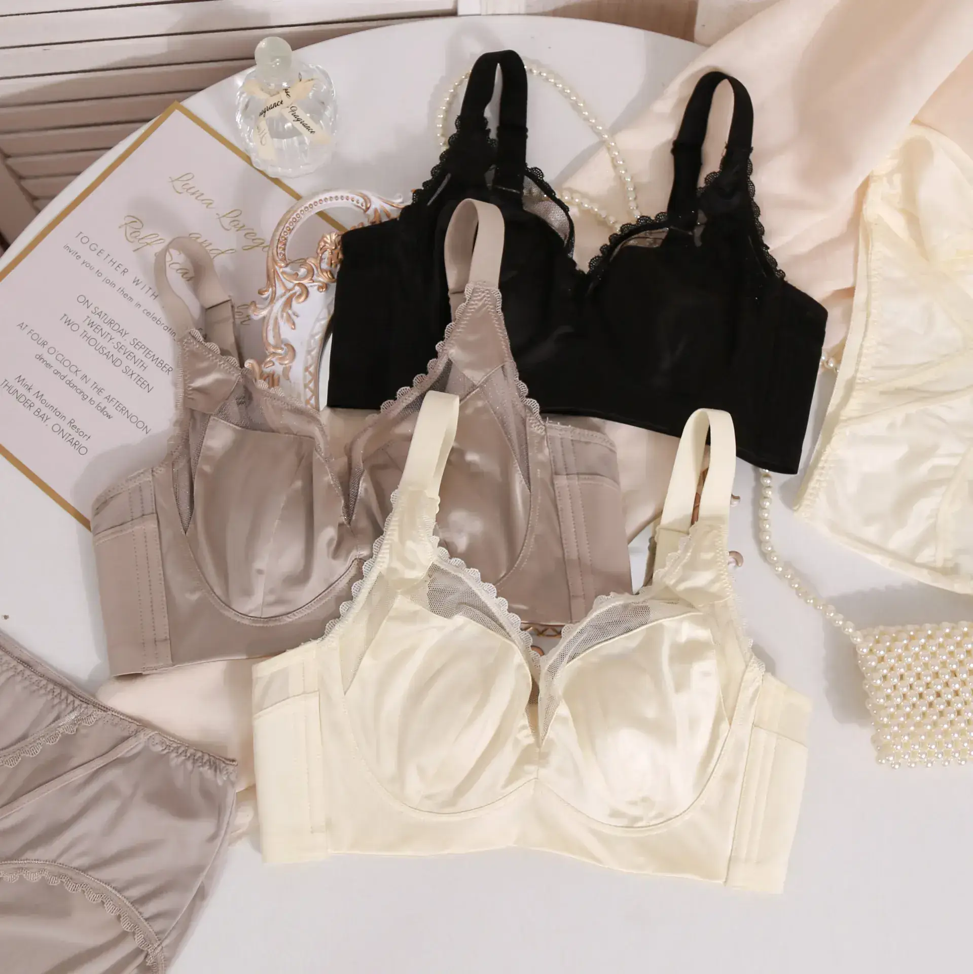 Light Luxury Underwear Women's Big Chest Small - Image 14