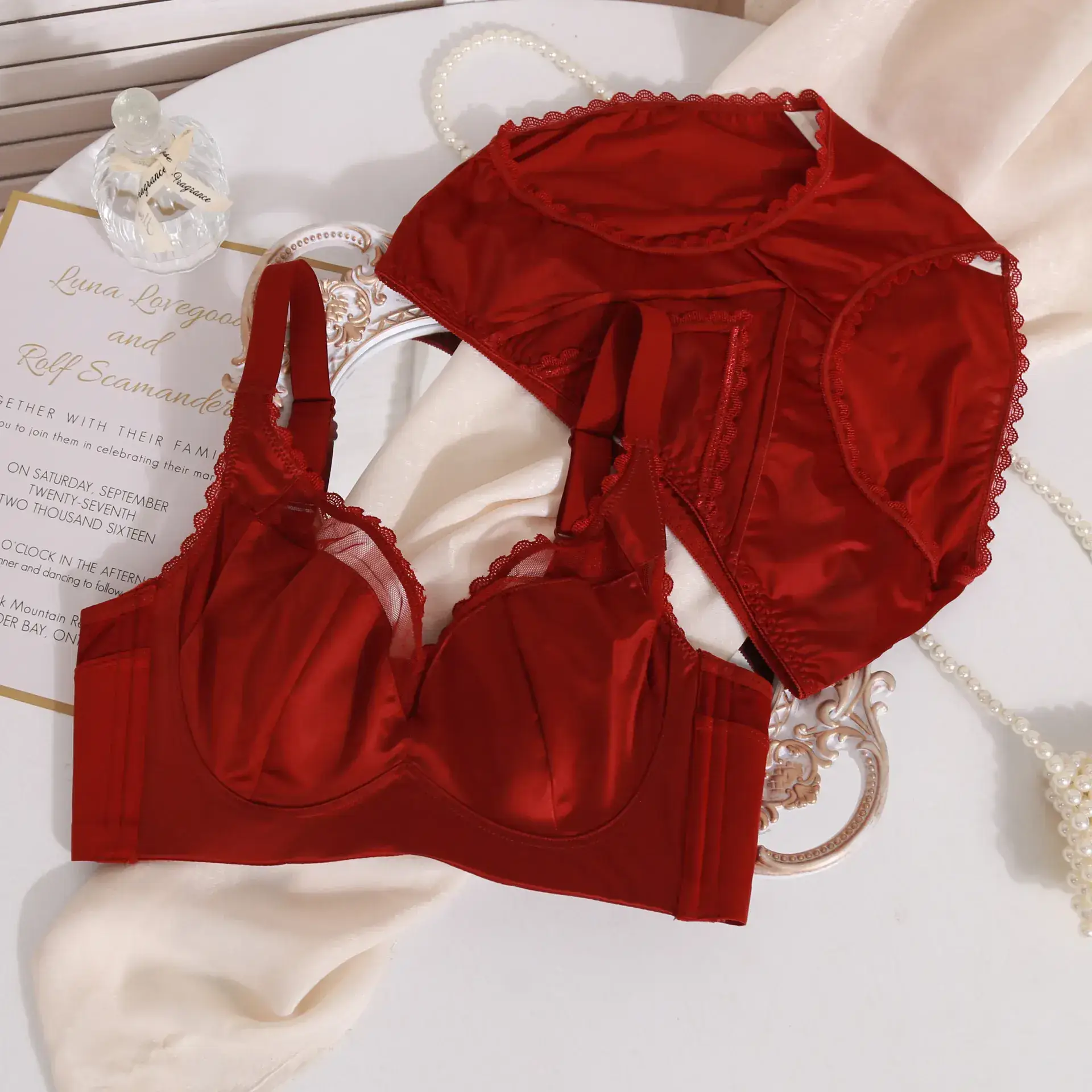 Light Luxury Underwear Women's Big Chest Small - Image 15