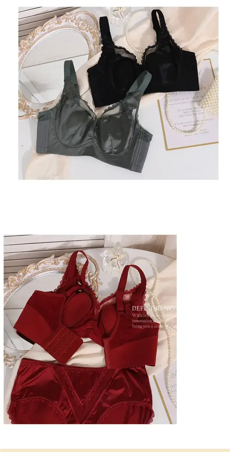 Light Luxury Underwear Women's Big Chest Small — feature 13